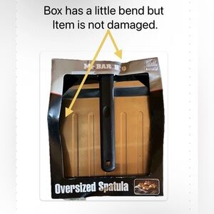 Mr Bar-B-Q Premium Oversized Stainless Steel BBQ Spatula Heavy Duty Grill